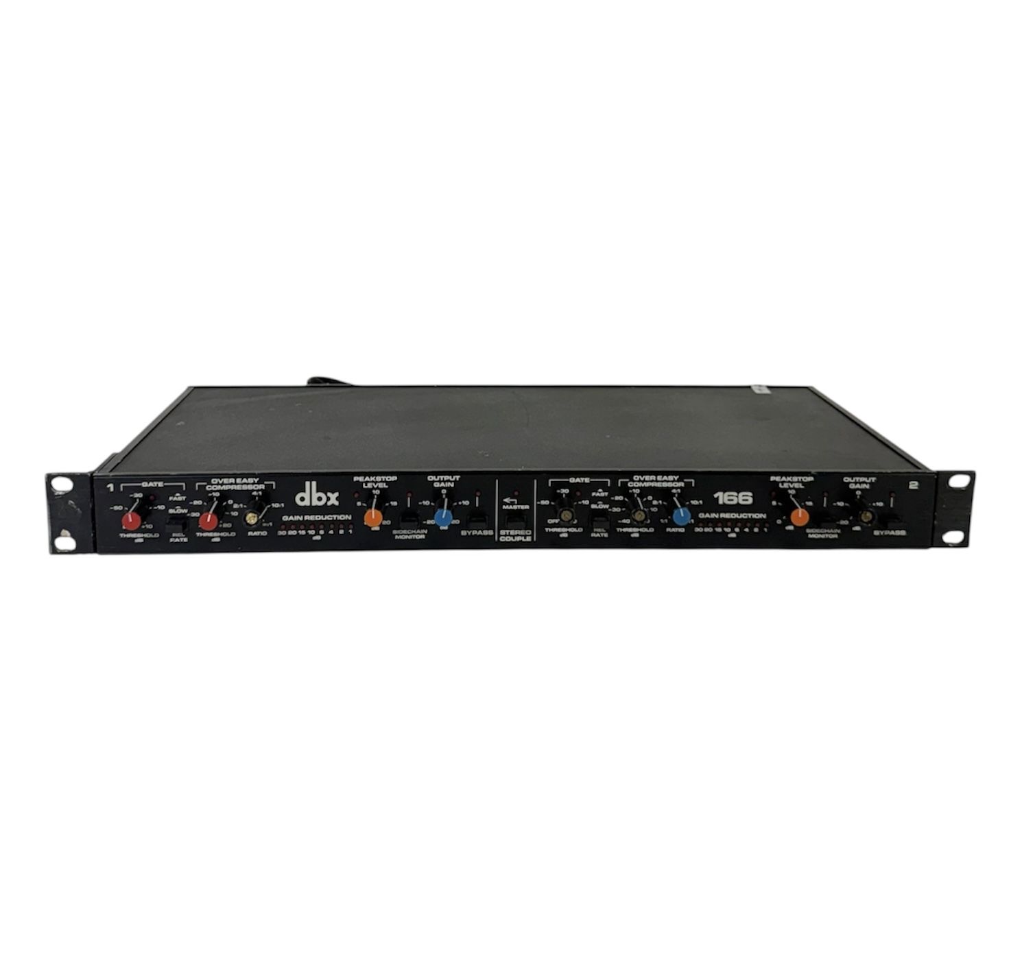 DBX 166 2-Channel Analog Audio Dynamics Processor with Compressor / Limiter