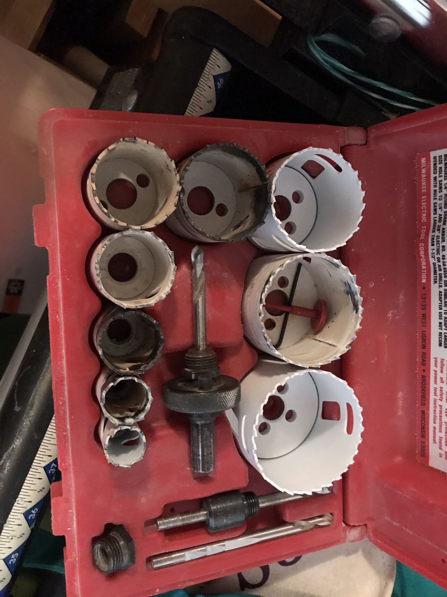 Milwaukee 4/6 hole saw kit 49224066 for Sale in Marysville, WA OfferUp