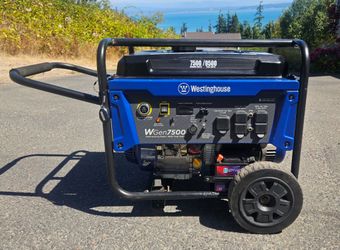 Westinghouse Wgen7500 generator
