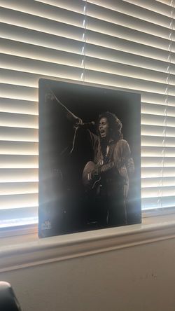 Bob Marley Black and White Canvas Wall Art