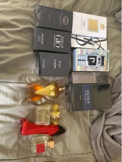 Cologne and perfumes