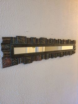 Vintage Large Pier One Mirror Wall Decor Piece