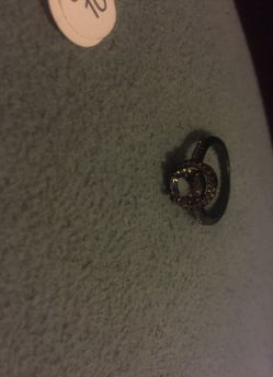 Sterling silver 2ct simulated diamond