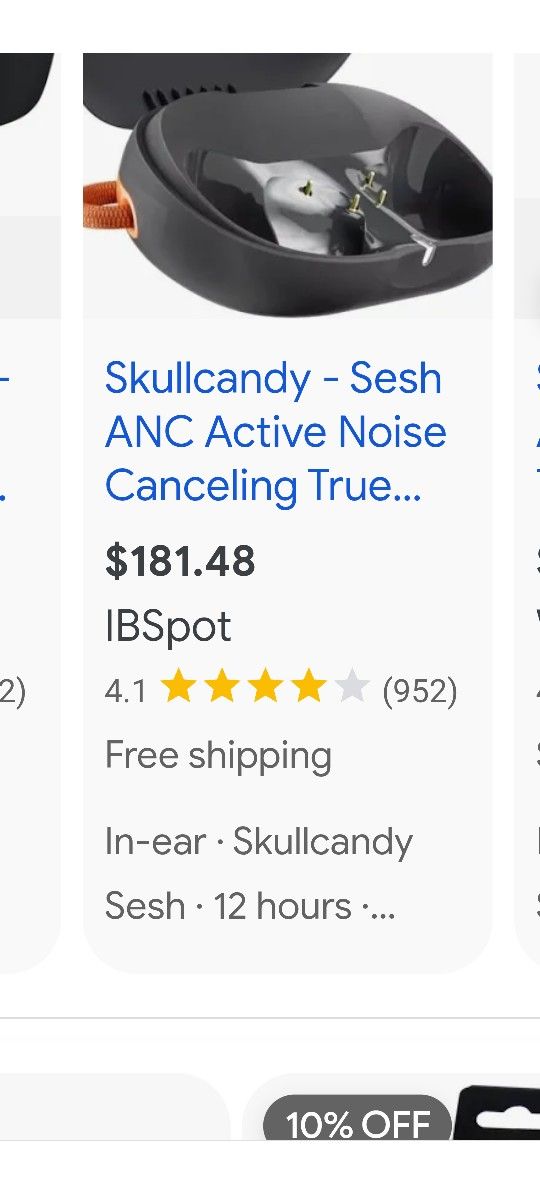 New In Box Skullcandy Sesh ANC Active Wireless 