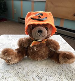 Halloween Shaking Talking Teddy Bear Plush