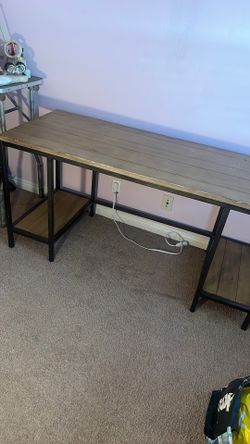 Desk (Industrial Look) 60” X 24”