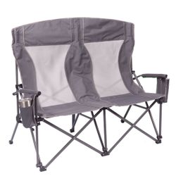 Members Mark Oversized Double Hard Arm Chair In Grey Brand New With Tags 