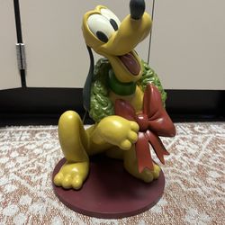 Large Wood Pluto Statue 