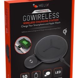 2-N-1 Wireless iPhone And Apple Charger