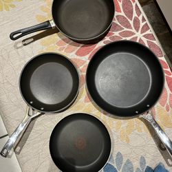 Variety Of Pots And Pans 