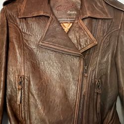 Women’s Genuine Leather Jacket Size S
