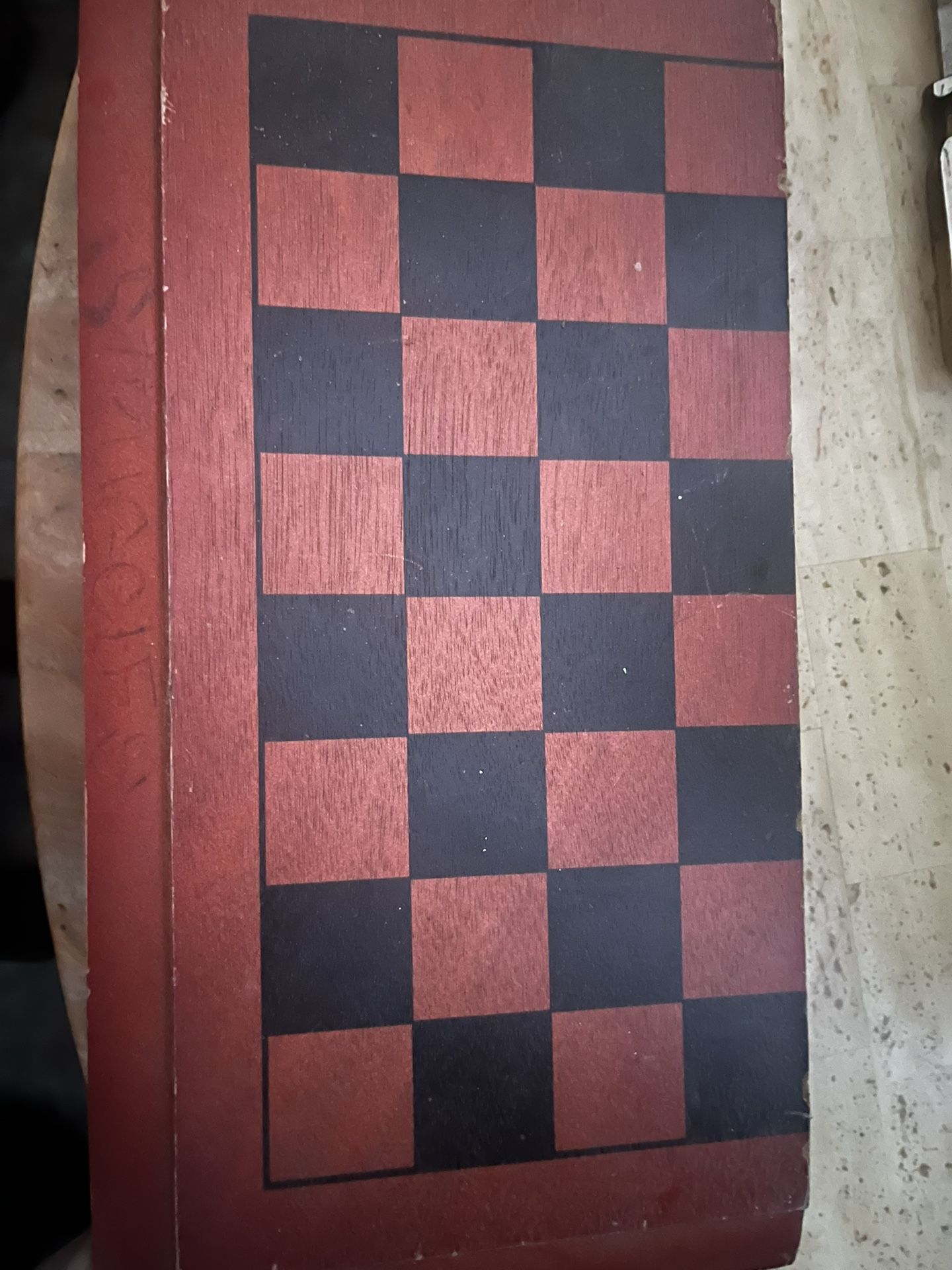 Old Chess Board Set
