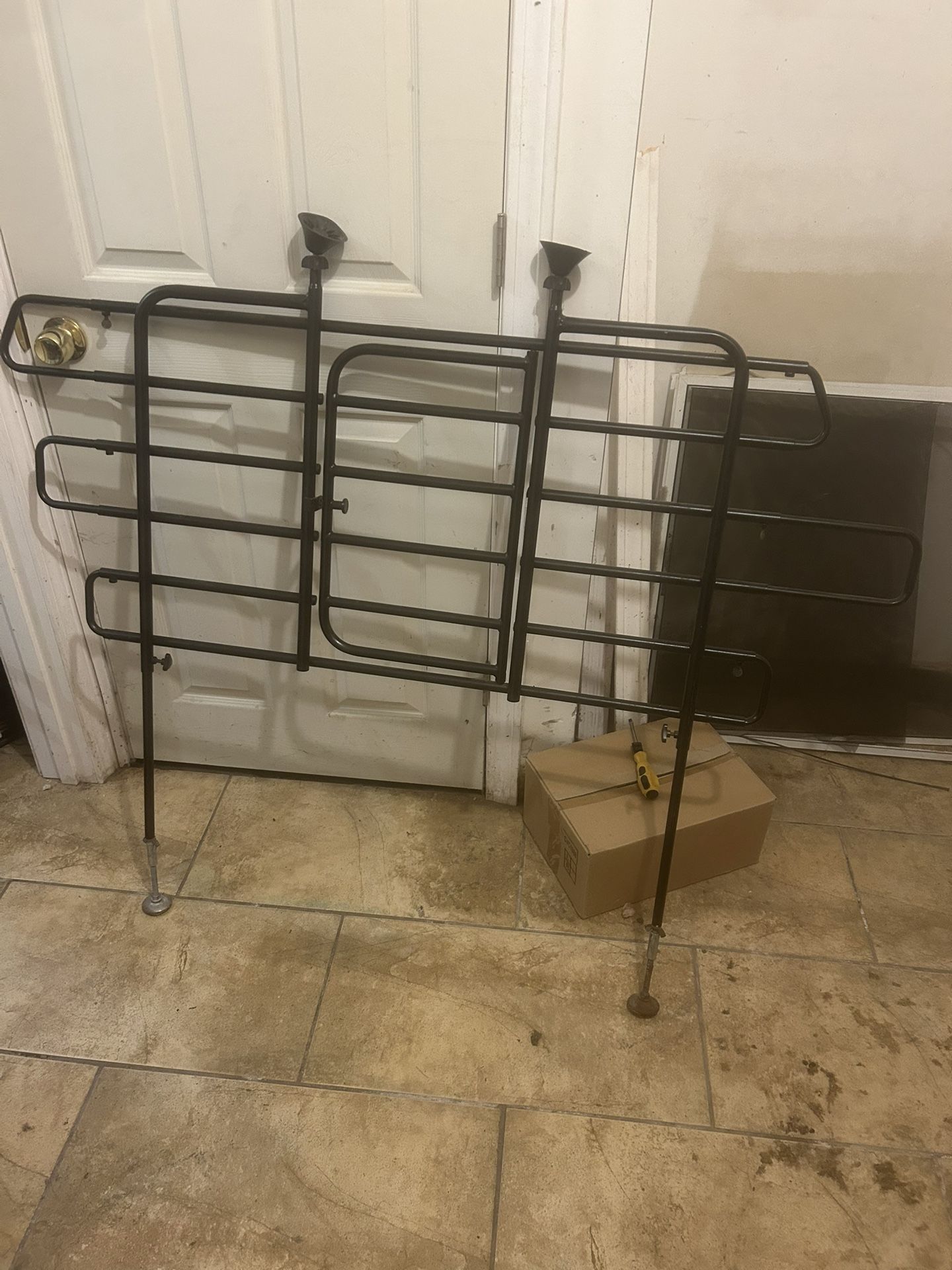 Dog barrier With Gate For Suv