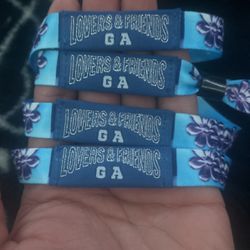 4 General Admission Wristbands 