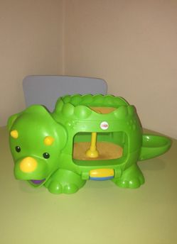 Fisher price double poppin’ Dino