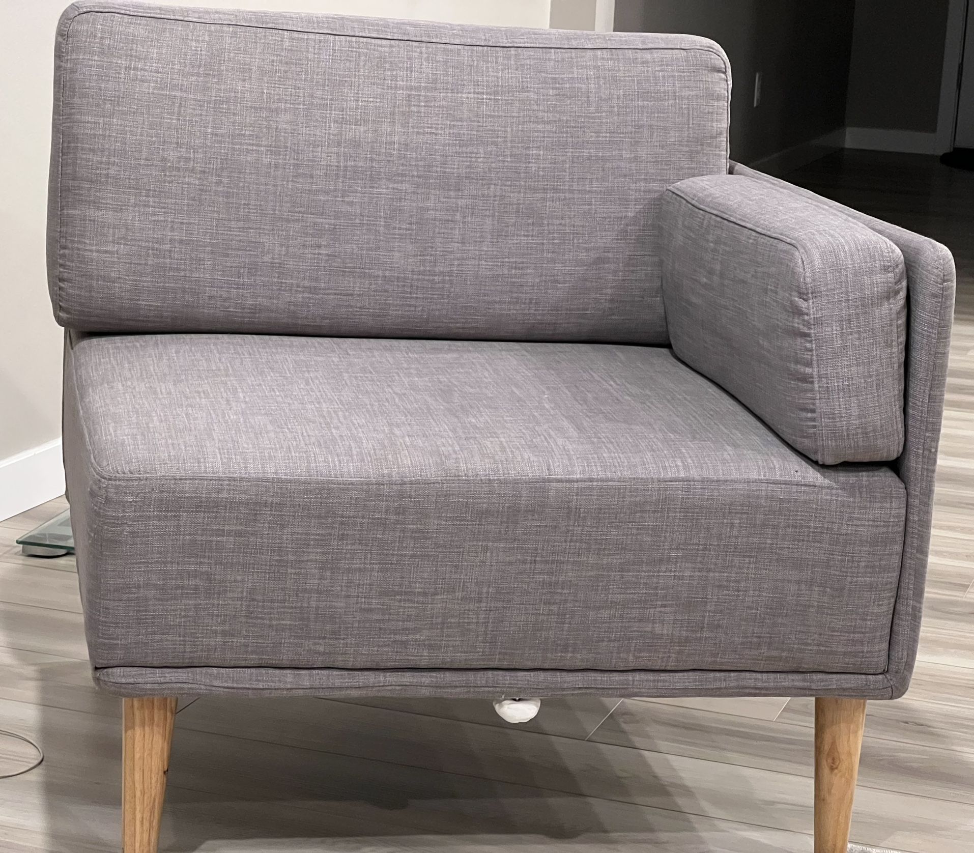 Accent Chair -Can Be Used As Extension To The Sectional Sofa Or As An Individual Piece