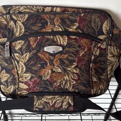 Protocol Floral Tapestry travel luggage shoulder bag