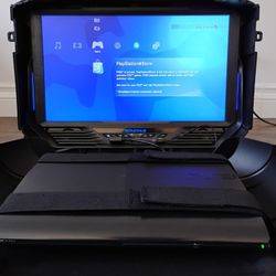 PS3 Super Slim + Gaems Portable Monitor 