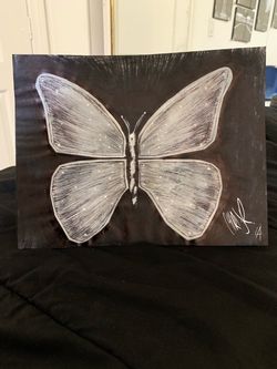Butterfly painting