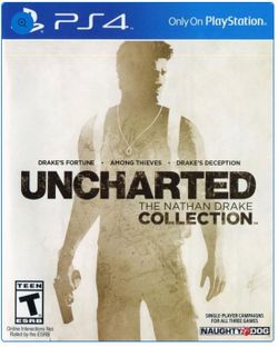 Uncharted: Nathan Drake Collection PS4 PS5 PlayStation 4 or 5