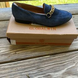 Navy And Gold Slacks