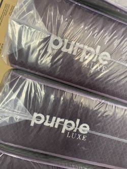 New King Or Cal King Purple Rejuvenate Luxe 15.5” Tall
