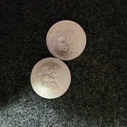 I Have Two 2013 1oz Silver Dollars Both 2013