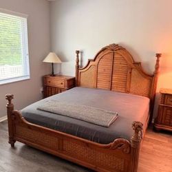 King Size Bedroom Set Tropical Theme