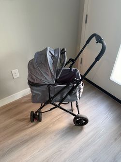 Dog/Pet Stroller – Gray – Great Condition