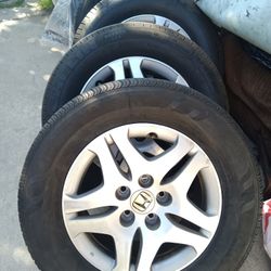 16" OEM Honda Wheels And Tires