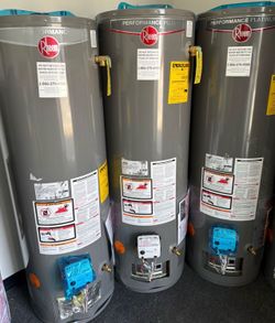 Free delivery Rheem water heater 40,30,50 gallon