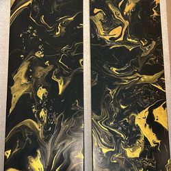 Wall decor abstract art