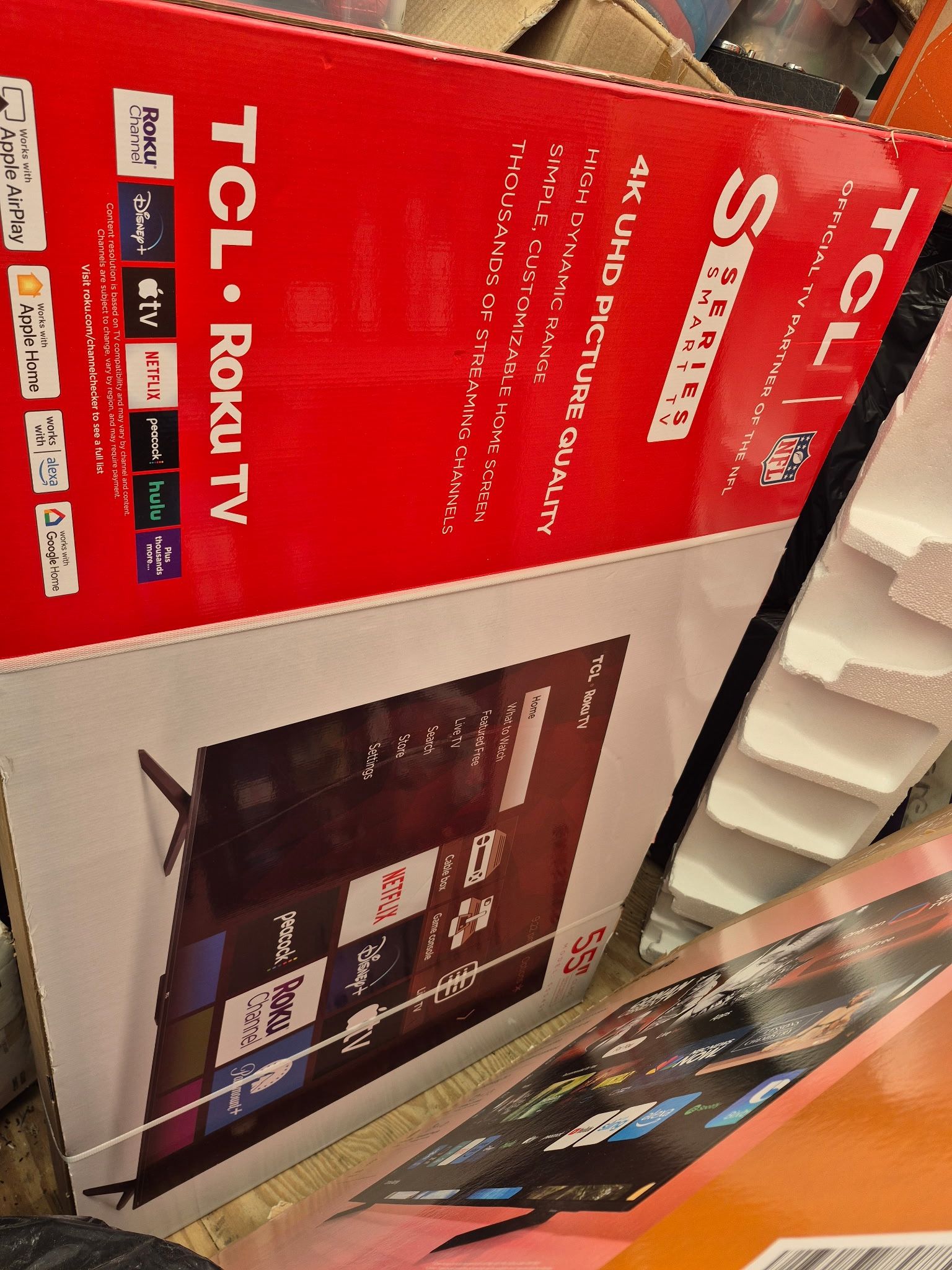 55” SMART TV (Roku) TCL