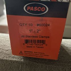 Stainless Clamps 1” -2”