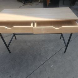 Desk For A Small Room W 2 Drawer  200 47 Length 19 Width 