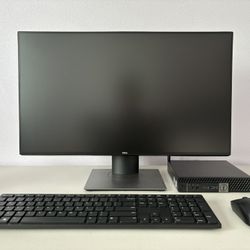 Dell Optiplex 7070 MFF w/ 24” Monitor, Keyboard, & Mouse