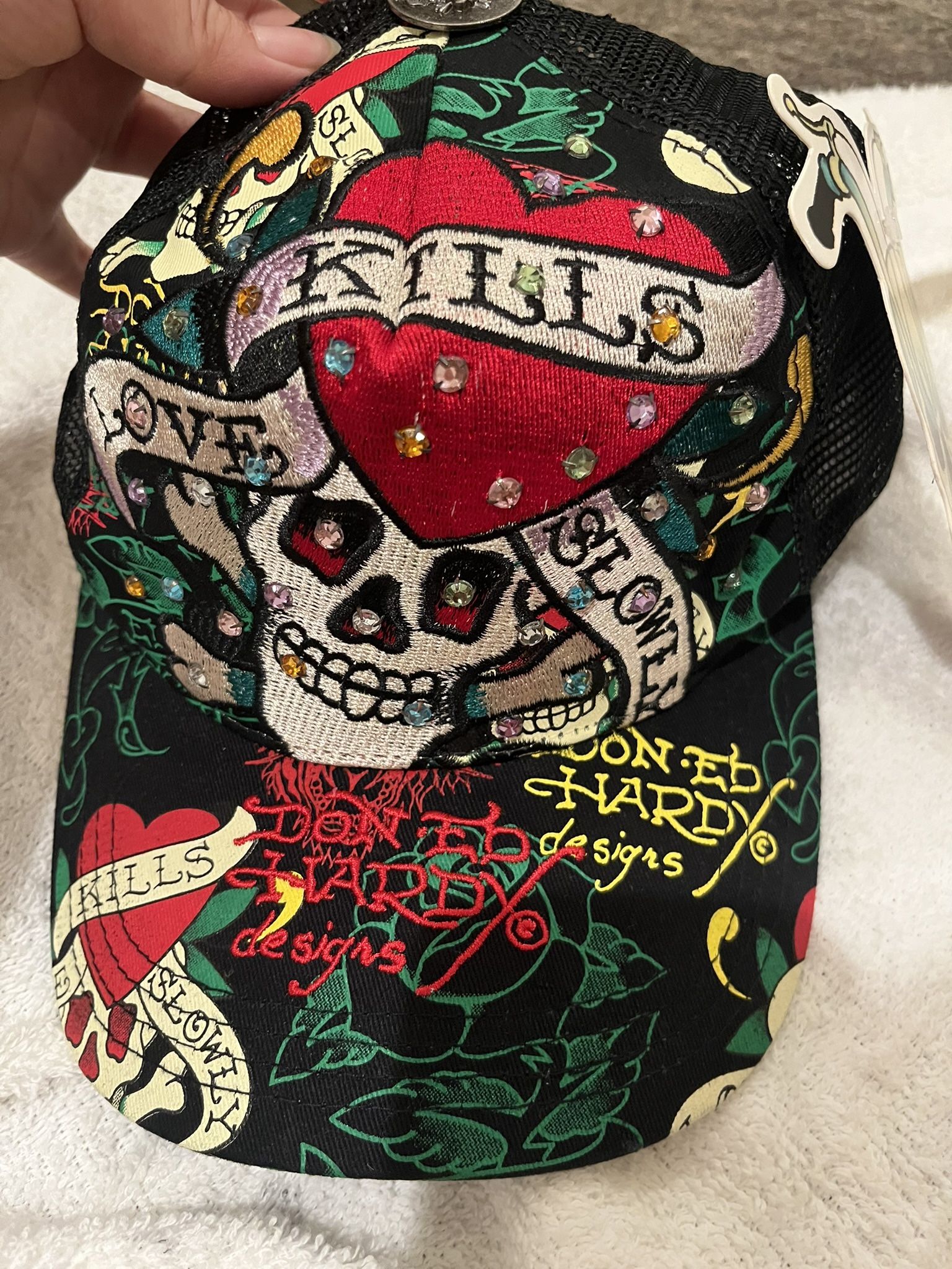 Ed Hardy Hat NEW W Tags