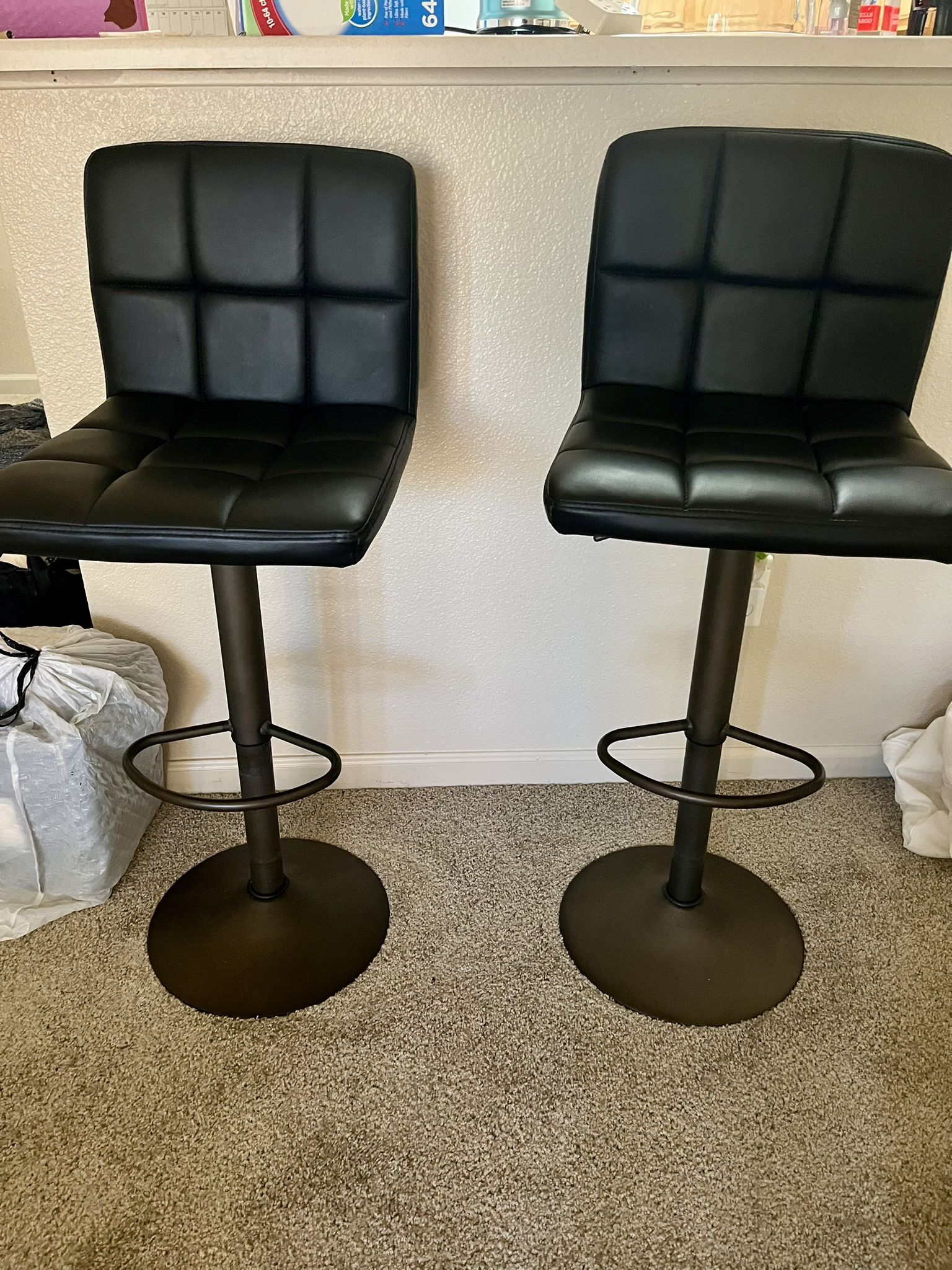 Leather Bar Stool