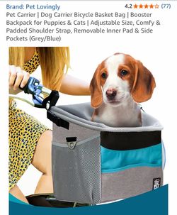 Pet Carrier | Dog Carrier Bicycle Basket Bag