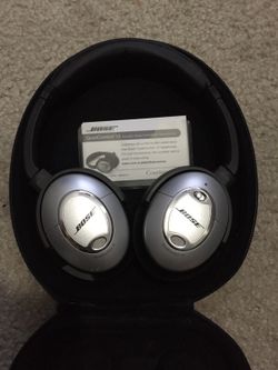Bose Quiet Comfort headphones