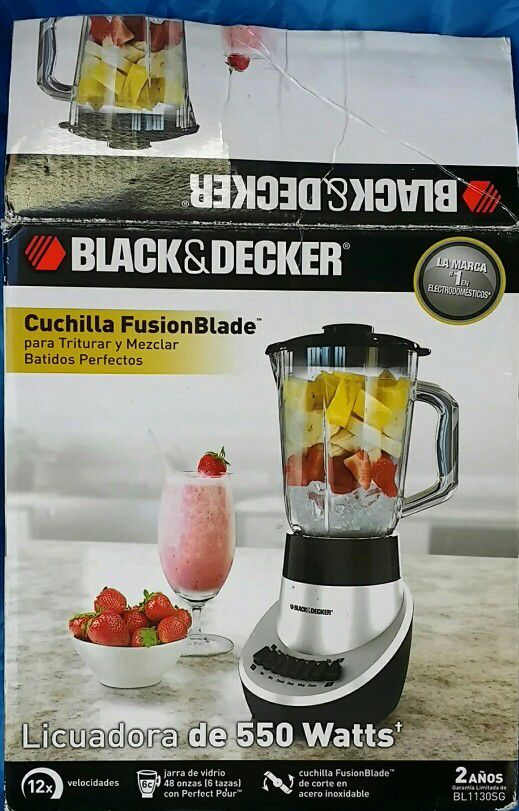 Used Tested Shipped Only-Black & Decker Fusion blade 12 speed blender for  Sale in Westchester, CA - OfferUp