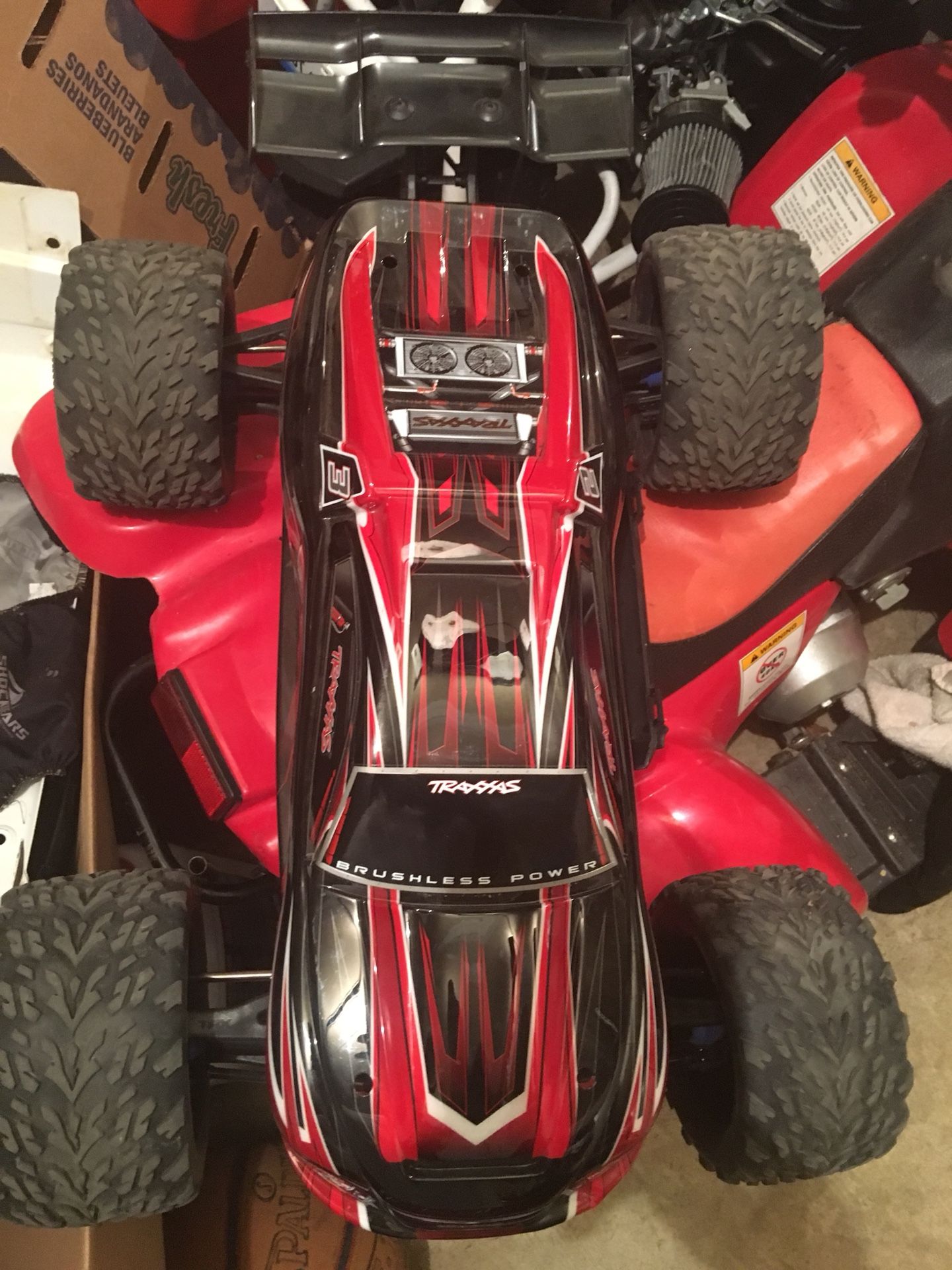 Set De 5 Boîtiers Combinés (chassis) Pour Coque De Traxxas ERevo 1/10 - Modèle 5611 - Personnalisation