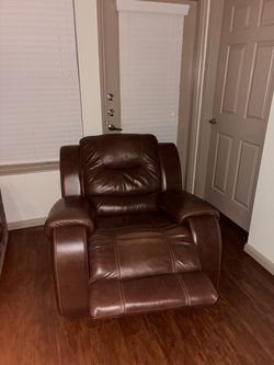 Brown sofa