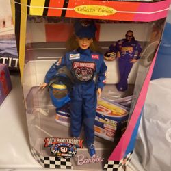 50th Anniversary NASCAR Barbie 