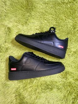 Air Force1 supreme black