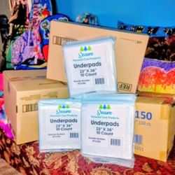 "Brand New" Secure Underpads 23x36 $15 per box