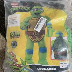 Teenage Mutant Ninja Turtles Leonardo Adult Inflatable Costume 