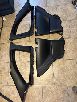 Black interior sc400 parts