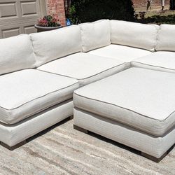 NFM Beige Modular Sectional Couch, DELIVERY AVAILABLE!!