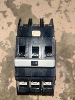 Zinsco 100A 3 Pole Breaker
